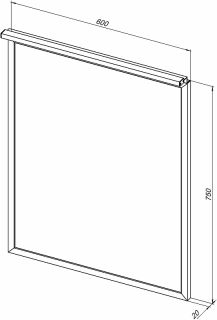 Зеркало Allen Brau Priority 1.31013.60 с подсветкой Медь браш